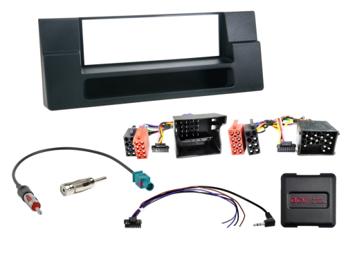 1-DIN Kit BMW BMW 5er(E39) 1996-2004 Multilead/Antenne