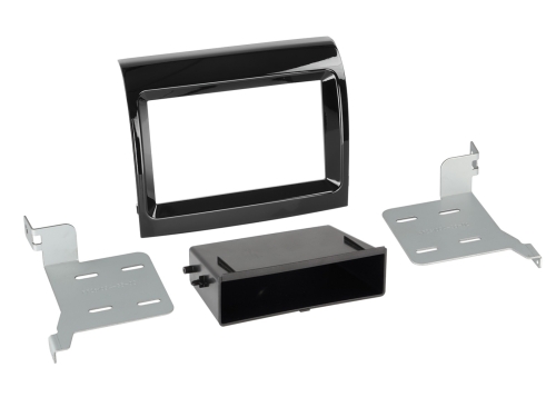 2-DIN Kit mit Fach Citroen/Fiat/Opel/Peugeot i-dapter