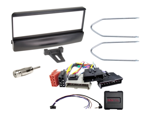 1-DIN Kit Ford Fahrzeuge schwarz 8Pin/8Pin/17Pin LFB/Antenne