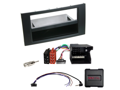 2-DIN Kit mit Fach Ford Fahrzeuge LFB/analog/Antenne