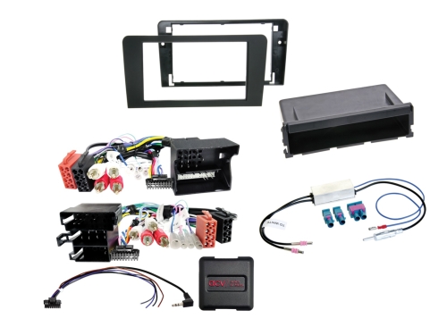 2-DIN Kit mit Fach Audi A3(8P) 2003-2013 LFB/Antenne/Amp