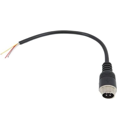 4-Pin Verlängerungskabel 20 cm – Stecker (männlich)