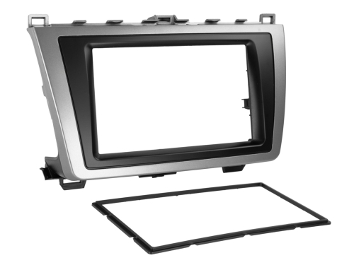 Radioblende Mazda 6(GH) 2008-2013 silber/schwarz