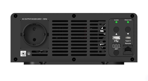 WATTSTUNDE® TARA Sync Wechselrichter 2200 W – Kompakt, leicht & leistungsstark