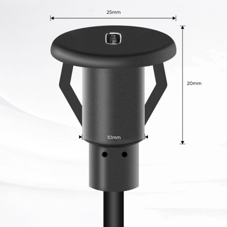 USB-C Einbaubuchse mit 15cm Kabel auf USB-C