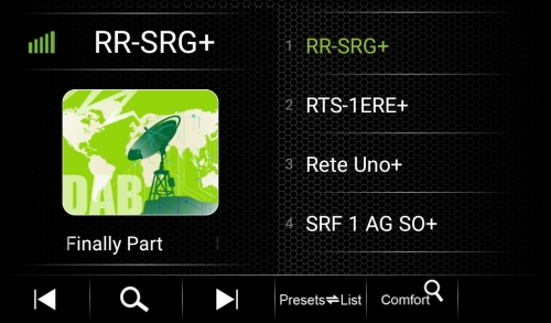 Radical R-D211 2-DIN DAB+ mit Montageset für SKODA OctaviaII