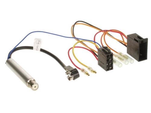 ISO Kabelsatz mit Phantomspeisung AUDI / VW / SEAT / SKODA