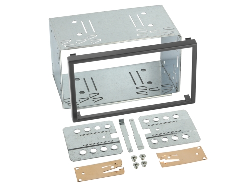 2-DIN Radioblende Universal (Höhe 107 mm)