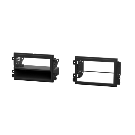 2-DIN Radioblende mit Fach Ford/Lincoln/Mercury schwarz
