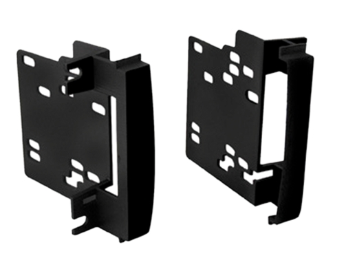 2-DIN Radioblende Chrysler/Dodge/Jeep/VW schwarz