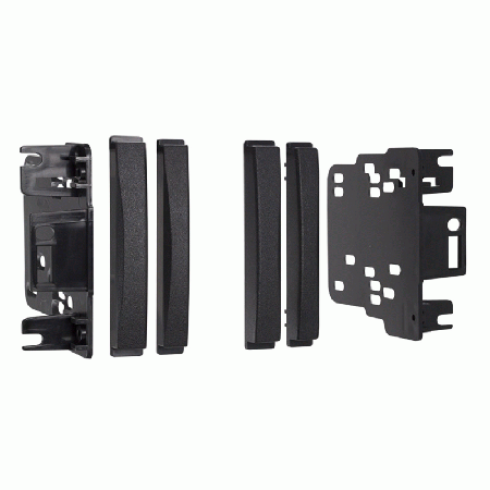 2-DIN Radioblende Chrysler / Dodge / Jeep / VW schwarz