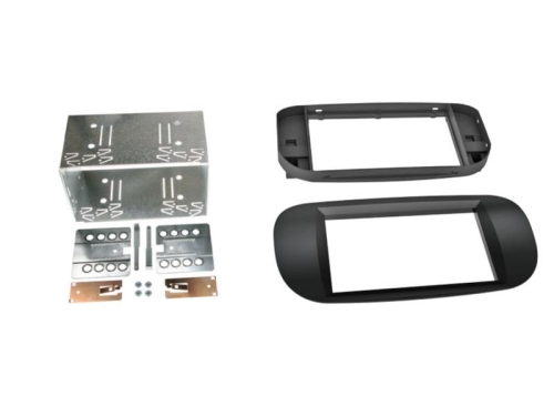 2-DIN RB Fiat 500 / 500 C schwarz