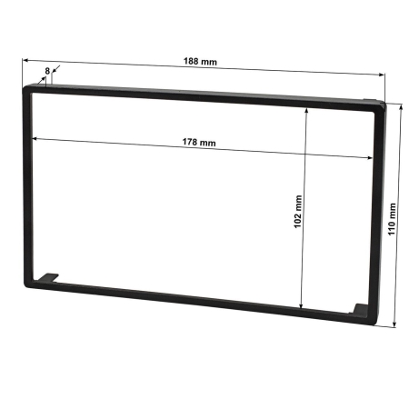 Zier-Rahmen zu Metallkit 381230-00