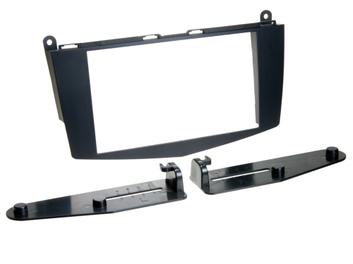 2-DIN Radioblende Mercedes C-Klasse 2007-2011 schwarz