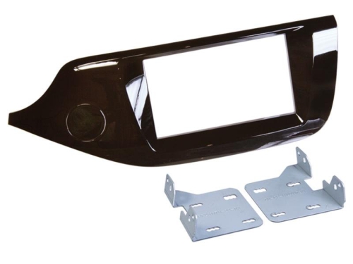 2-DIN RB Kia ceed/ProCeed 2012-2018  Klavierlack  Braun
