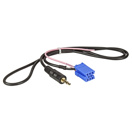 Aux In Adapter Kabel Mini ISO Radio für Blaupunkt Becker VDO AUDI VW Seat Skoda