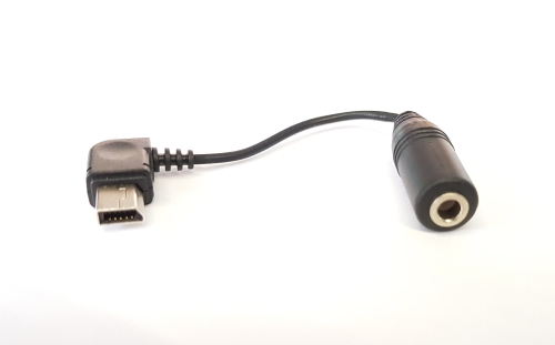 MINI-USB Stecker auf  3,5MM Buchse