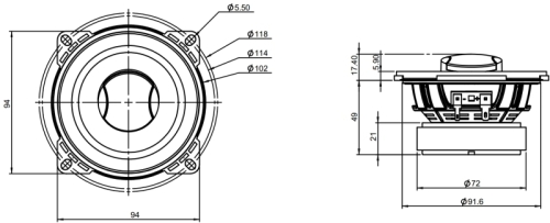 FOCAL INTEGRATION 2-WEGE COAX FÜR BMW