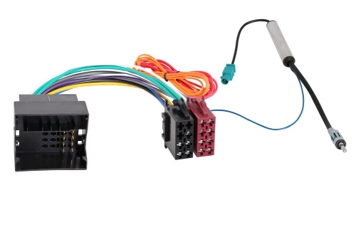 ISO Adapterkabel auf Quadlock (Fakra) UNIVERSAL mit Phantomeinspeisung