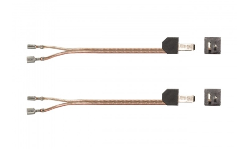 LS Kabel 2 x 0,75mm², gelängt mit runden DIN Steckern