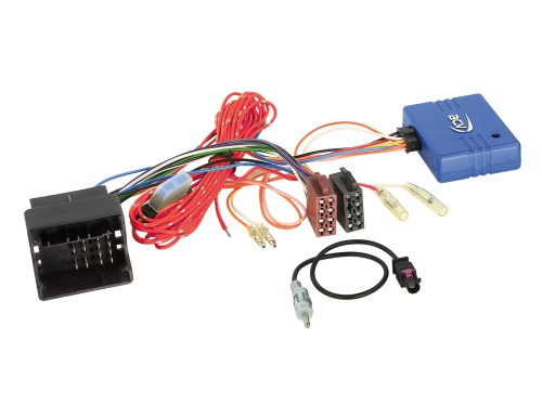 CAN-Bus Kit BMW Quadlock-> Strom + Lautsprecher (ISO) + DIN Antennenanschluss