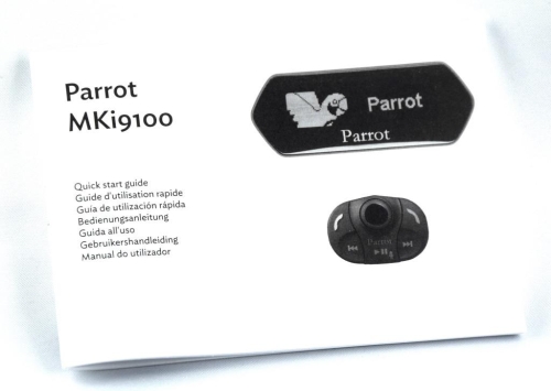 PARROT MKI9100 BEDIENUNGSANLEITUNG