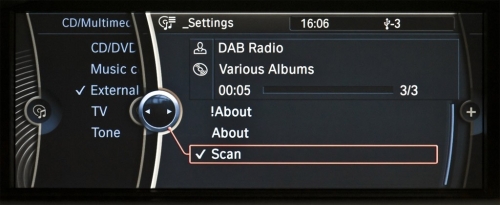 DENSION DAB+U Universal DAB Interface für werkseitig USB-Anschluss