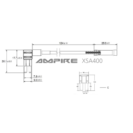 Sicherungsabgriff für MICRO2 Sicherung inkl. 10A Sicherung (ACZ)