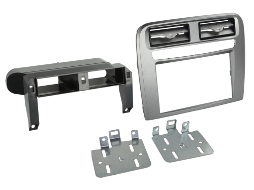 2-DIN Radioblende Fiat Grande Punto 2005-2010 anthrazit
