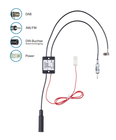 ATBB 4724.02 Passiv FM DAB+ Weiche-Splitter