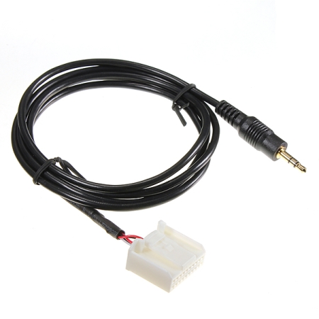 AUX Line-In Adapter-Kabel 3,5mm für Mazda 2, 3, 5, 6, MX5, RX8 ab 2006