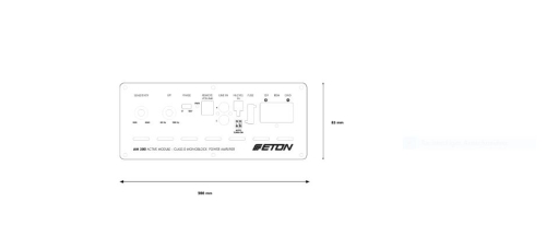 ETON AM 300 Mono-Amplifiermodul 1 X 300W