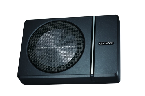 Kenwood KSC-PSW8 Aktivsubwoofer flach Abmessungen BxHxT: 350 x 75 x 240 mm