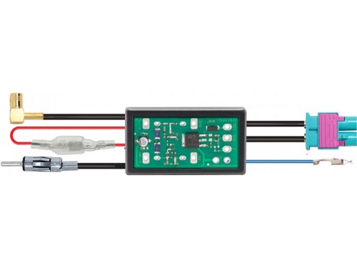 Antennenadapter DAB+ FM PHASE Antennen-Diversity mit 8,5V oder 12V Phantomeins