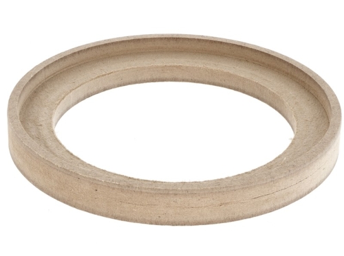 MDF Holzring 16cm mit Falz