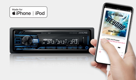 Alpine UTE-204DAB 1 DIN DAB+ Bluetooth