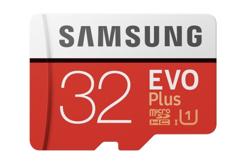 Samsung Evo+ microSDXC, 32 GB, U3, UHS-I