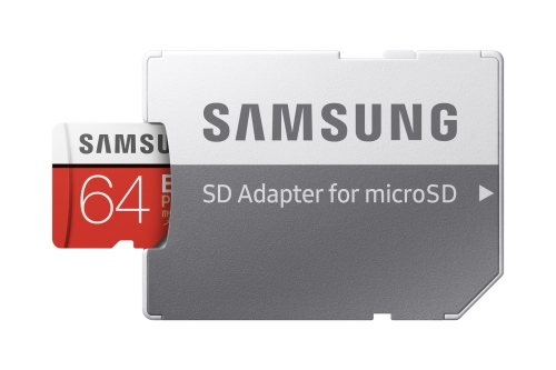 Samsung Evo+ microSDXC, 64 GB, U3, UHS-I
