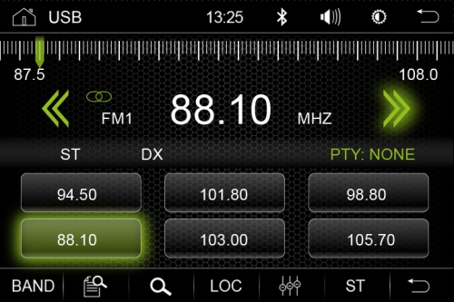 Radical R-D210 2-Din DAB+ Moniceiver kapazitiven 15,7cm Touchscreen