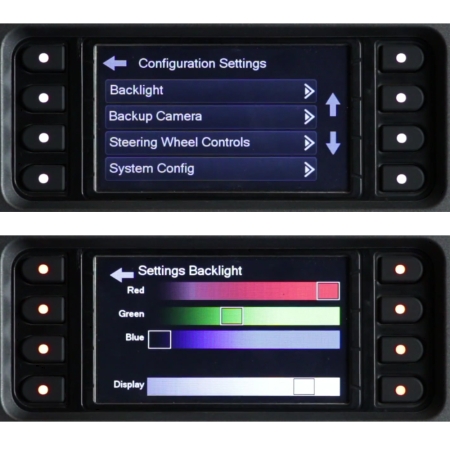 2DIN Turbotouch-Kit mit Touchscreen für Jeep Grand Cherokee ab 2015, silber