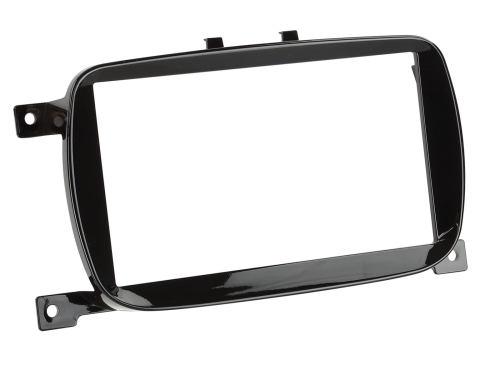 2-DIN RadioBlende Fiat 500 2016-> Piano Optik schwarz