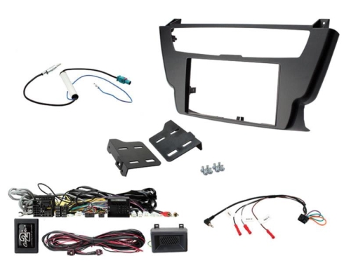 2-DIN Kit BMW (LFB-Adapter) 3er / 4er schwarz