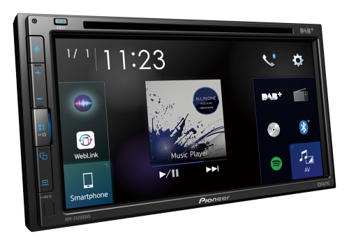 PIONEER AVH-Z5200DAB 2-DIN Moniceiver mit DAB+