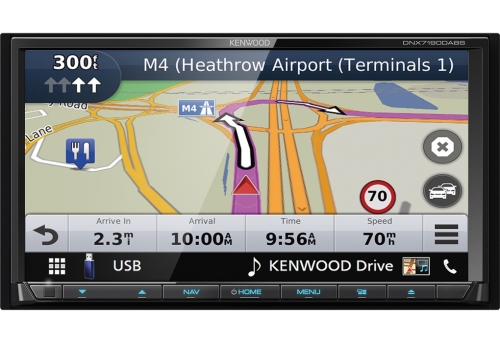 Kenwood DNX-9190DABS DVD/CD-Tuner/USB/Bluetooth/iPod/DAB+