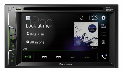 Pioneer AVH-Z3200DAB DAB+ mit Apple CarPlay / WebLink und Bluetooth