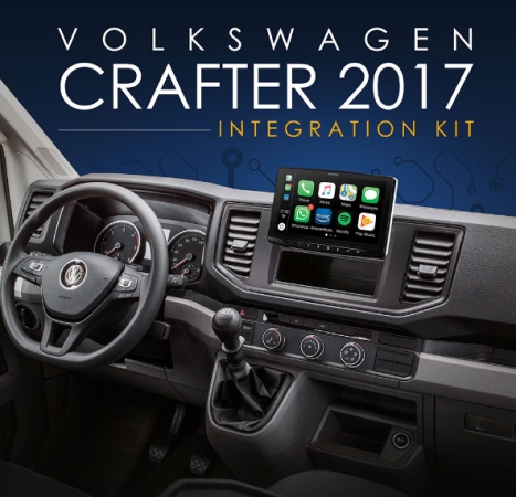 Radio Komplette Insrallation Kit für VW Crafter 2017