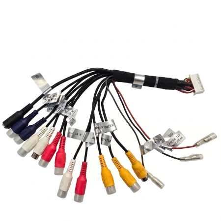 Zenec ZEXX50-ISO2 Essential II A/V 24 PIN Ansclusskabel (4.2, Cam, Mic)