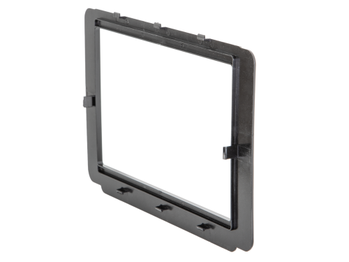 2-DIN Radioblende Toyota Hilux 2016-2026 Klavierlack