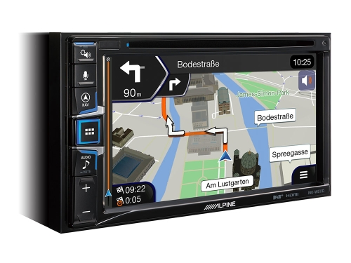 Alpine INE-W611D 6,5-Zoll-Touchscreen, integrierte Navigation, DAB +, HDMI, CD /