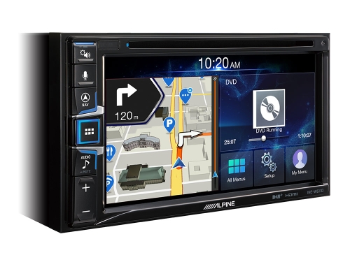 Alpine INE-W611D 6,5-Zoll-Touchscreen, integrierte Navigation, DAB +, HDMI, CD /